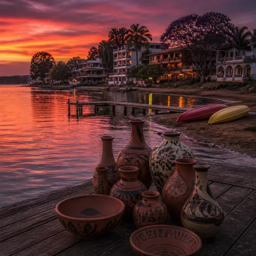 A family weekend on Lake Ypacaraí: Areguá pottery, San Bernardino swimming and the hotels in between